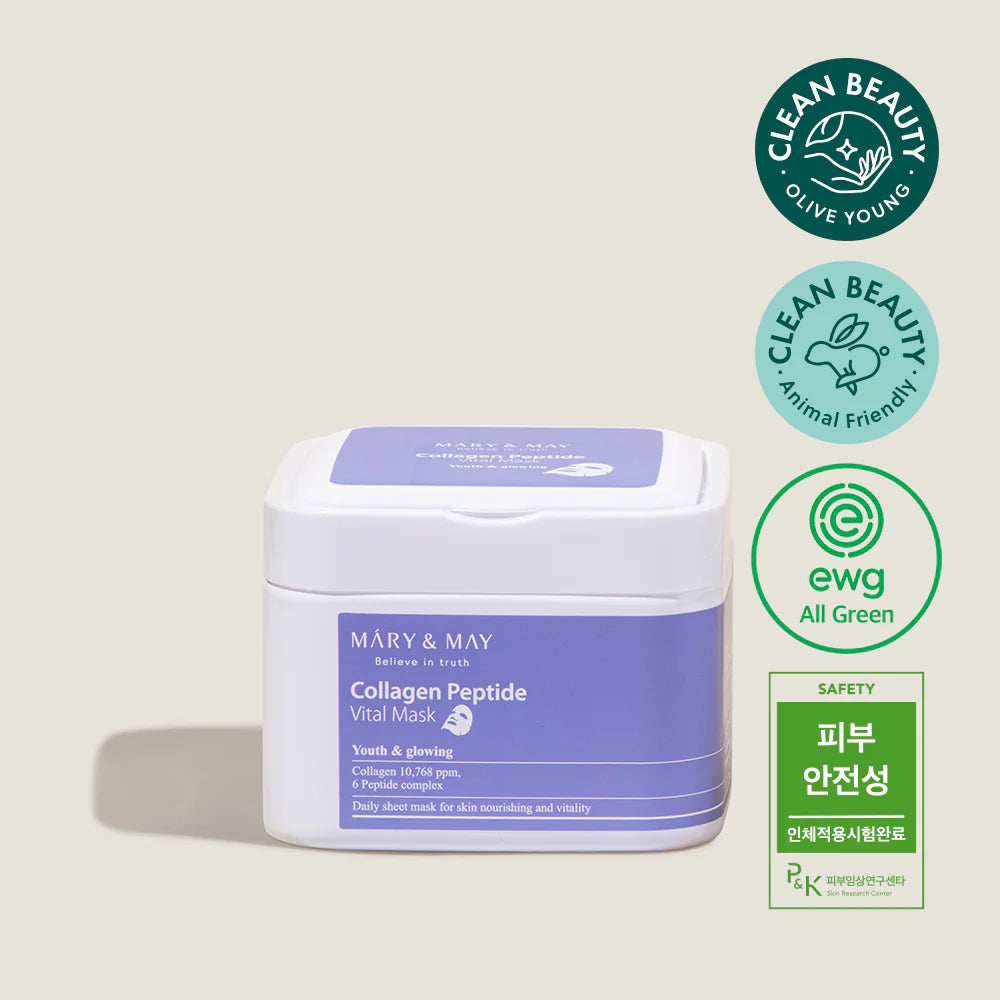 Mary & May Collagen Peptide Vital Mask