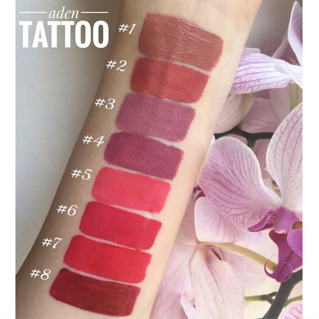 Tattoo Effect Lipstick Aden