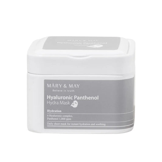 Mary & May caja de mascarillas Hyaluronic Panthenol Hydra Mask