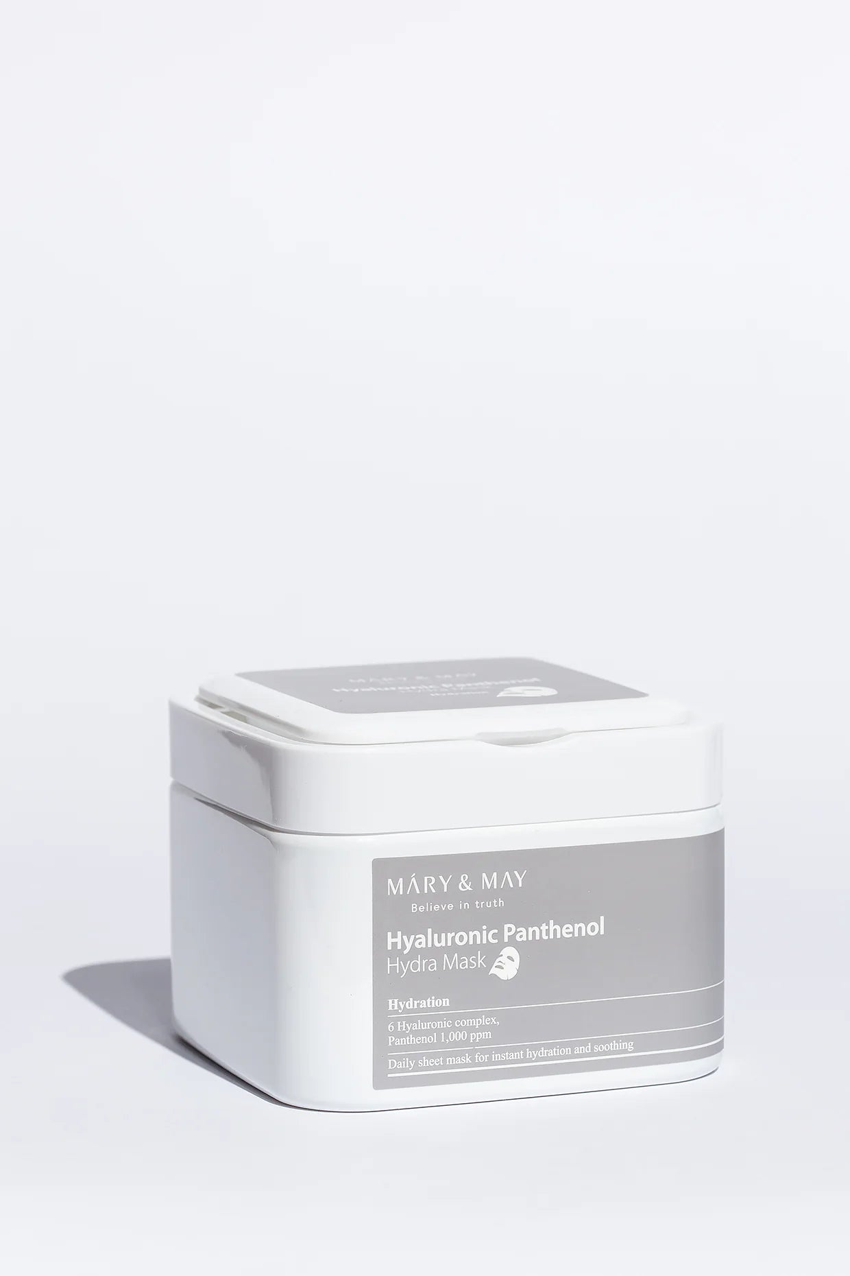 Mary & May caja de mascarillas Hyaluronic Panthenol Hydra Mask