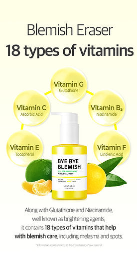 Some by mi limpiador Bye Bye Blemish Vita Tox Brightening Bubble