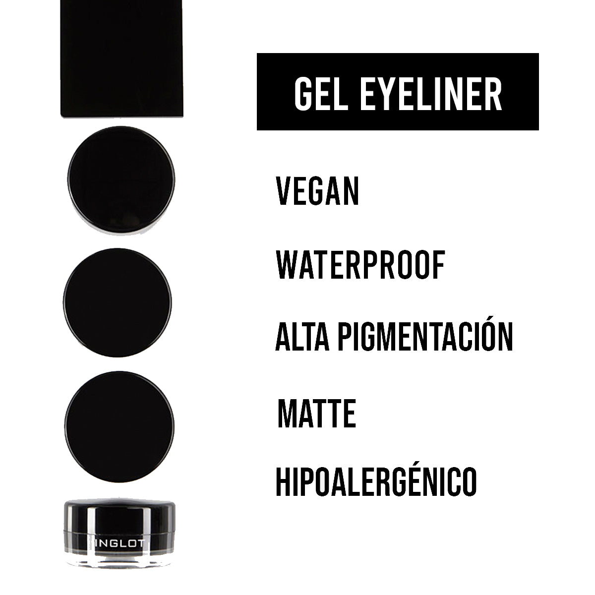 Gel eyeliner AMC Inglot