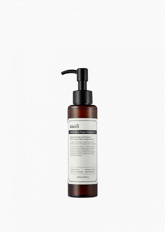 Gentle Black Deep Cleansing Oil Klairs