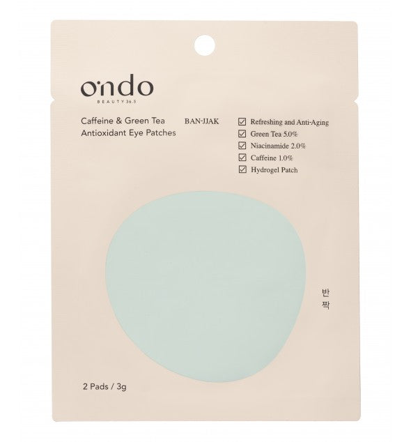 Caffeine & Green Tea Antioxidant Eye Patches Ondo Beauty 36.5